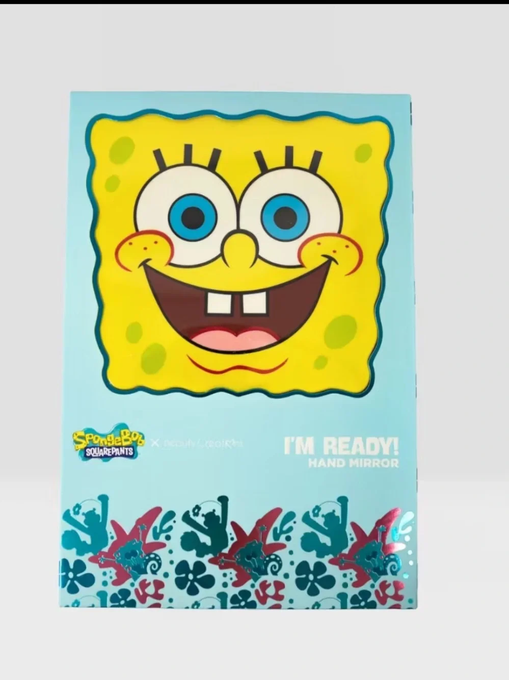 Beauty Creations SpongeBob SquarePants Handheld Makeup Mirror BNIB